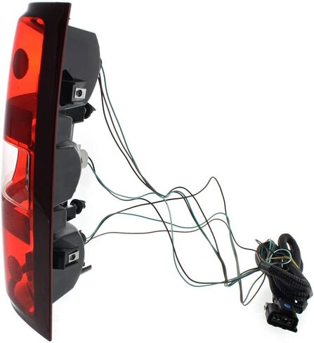 Tail Light Assembly Left Driver Side Direct Replacement Compatible With 2007-2014 Chevrolet Silverado/GMC Sierra GM2800207 25958482 in Saudi Arabia