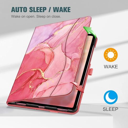 حافظة Fintie لجهاز سامسونج جالاكسي تاب S9 FE 5G 10.9 بوصة/جالاكسي تاب S9 11 بوصة 2023، غطاء حماية متعدد الزوايا مع جيب، نوم/استيقاظ تلقائي، فيروزي in Kuwait