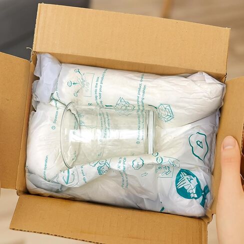 Expanding Foam Bags 10 Pack, 14"x16" Protective Packaging Cushions for Shipping, Foam Pouches for Fragile Items, Glassware, Electronics, Secure Packing Supplies in Saudi Arabia