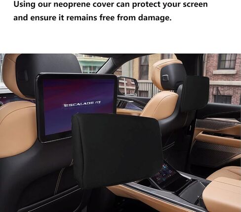 2-pack neoprene protective padded cover for 2021-2026 GMC Yukon Chevrolet Tahoe Cadillac Escalade, Anti-Scratch Cover, Removable & Washable in Saudi Arabia
