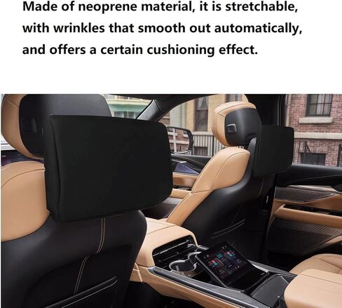 2-pack neoprene protective padded cover for 2021-2026 GMC Yukon Chevrolet Tahoe Cadillac Escalade, Anti-Scratch Cover, Removable & Washable in Saudi Arabia