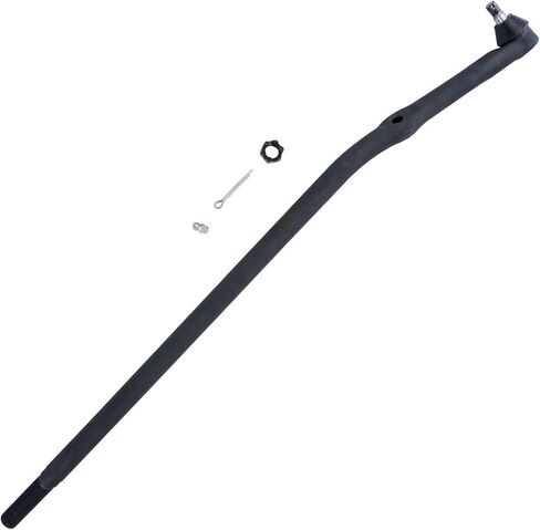 Detroit Axle - Front Right Drag Link for Ford E-250 E-350 E-450 Econoline Club Wagon Super Duty, Passenger Side Inner Tie Rod End Drag Link [Vehicles with Single Rear Wheels Only] Replacement in Saudi Arabia