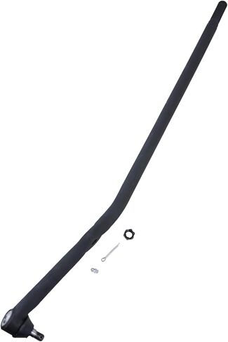 Detroit Axle - Front Right Drag Link for Ford E-250 E-350 E-450 Econoline Club Wagon Super Duty, Passenger Side Inner Tie Rod End Drag Link [Vehicles with Single Rear Wheels Only] Replacement in Saudi Arabia