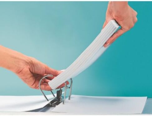 Leitz Quality-Vollpapier Folder 180° - الأصل ASIN - DE (4) أزرق فاتح عريض in Kuwait