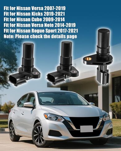 Automatic Transmission Input Output Speed Sensor Kit Replace 31935-1XF0C 31935-1XF01 Fit for Nissan Versa Sentra Rogue Quest Juke Pathfinder NV200 Murano Maxima Fit for Infiniti QX60 QX50 QX55 JX35 in Saudi Arabia