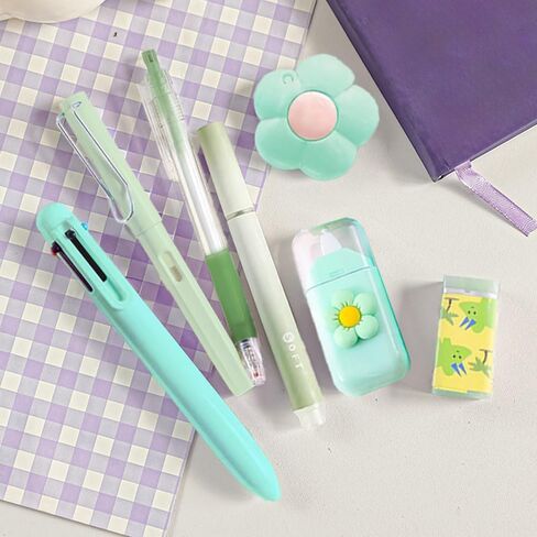 7 Pcs Maths Protractor Set for Maths and Home Drawing,Green in Saudi Arabia