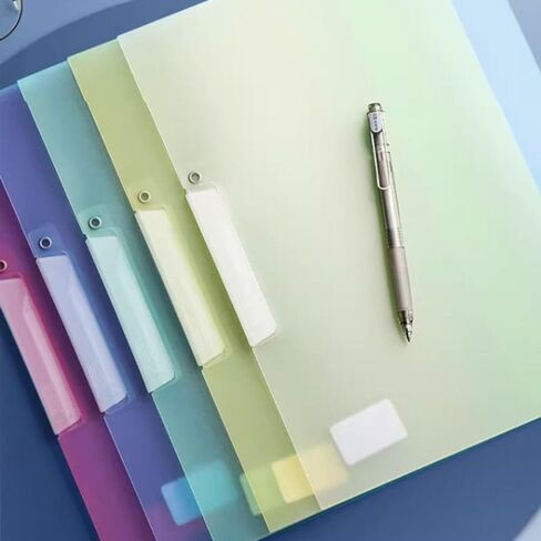 Clipboard Loose Leaf Rotating Side Open Buckle File Folder Paper Memo Clip Business(Pink) in Saudi Arabia