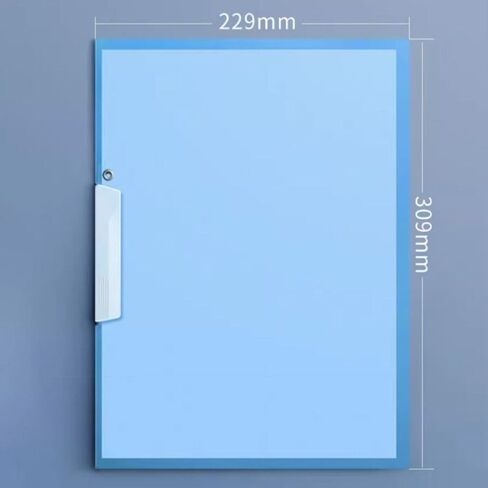 Clipboard Loose Leaf Rotating Side Open Buckle File Folder Paper Memo Clip Business(Pink) in Saudi Arabia