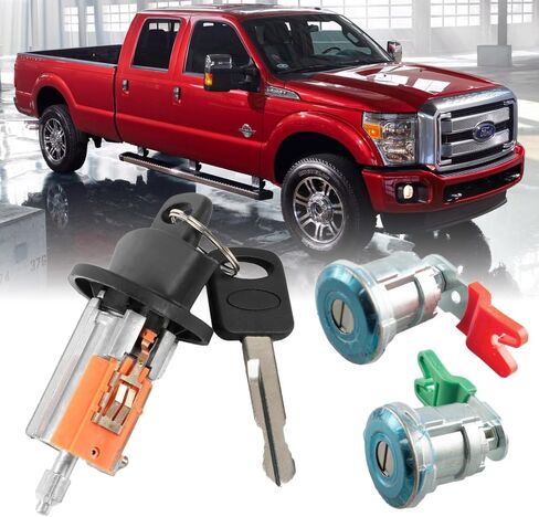 924-724 Ignition Lock Cylinder Switch with Keys Replacement for Ford 1996-2016 Lincoln 1996-2007 Mercury 1996-2007 Mazda 1998-2009,F85Z-11582-AA,US322L,4H1151 in Saudi Arabia