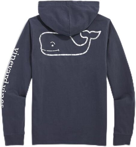 vineyard vines Boys' Vintage Whale Cotton Hoodie Tee in Saudi Arabia