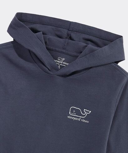 vineyard vines Boys' Vintage Whale Cotton Hoodie Tee in Saudi Arabia