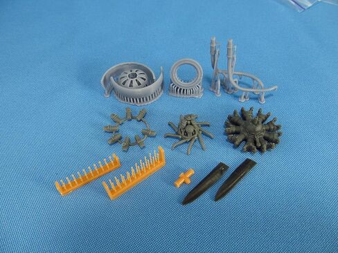MDR48115-1/48 Junkers W.34. Engine Set for Aircraft in Saudi Arabia