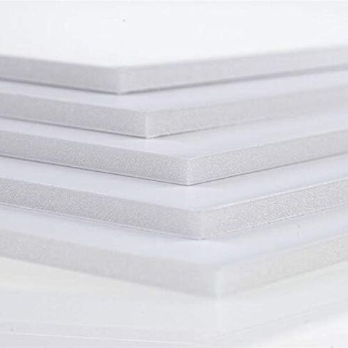 White Gator Board - 3/16" Thickness - Multiple Sizes - 10 Pieces - 10 pc Multi Pack - Rigid Foam Backing Board (8 x 10) in Kuwait