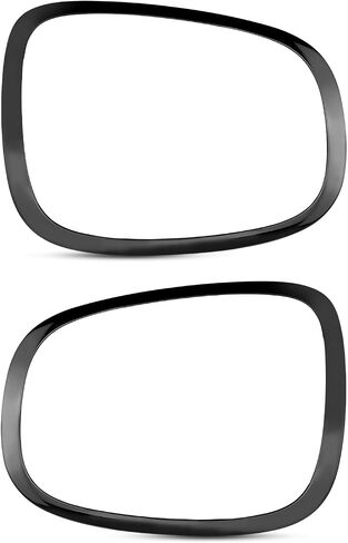 1Pair Tail Light Trim Ring Fit for Mini Cooper F55 F56 F57 2014-2021 Black Taillights Bezel in Saudi Arabia