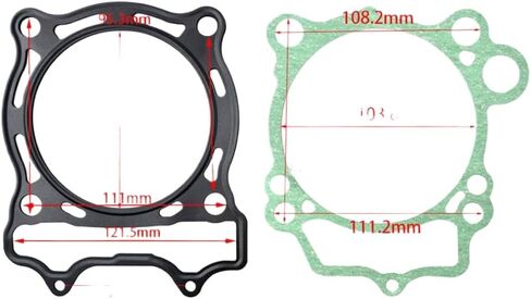 Head Cylinder Gaskets Kit Compatible with WR450F 2007-2015 YZ450F YFZ450 2009-2018 YFZ450X Special Edition in Saudi Arabia