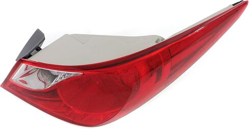 Evan Fischer Passenger Side Outer Tail Light Compatible with 2011-2014 Hyundai Sonata, Halogen, with Bulbs, Mounts On Body, Not Fit on Hybrid Models, HY2805116 in Saudi Arabia