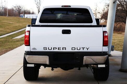 iJDMTOY Rear Bumper Mount Searchlight Reverse LED Light Bar Kit Compatible with 2011-2016 Ford F250 F350 F450, (2) 36W High Power LED Lightbars, Bumper Frame Mounting Brackets & On-Off Switch Wiring in Saudi Arabia