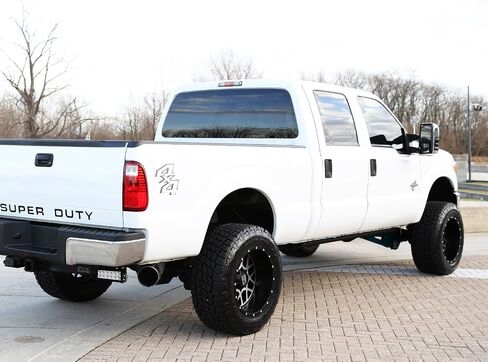 iJDMTOY Rear Bumper Mount Searchlight Reverse LED Light Bar Kit Compatible with 2011-2016 Ford F250 F350 F450, (2) 36W High Power LED Lightbars, Bumper Frame Mounting Brackets & On-Off Switch Wiring in Saudi Arabia
