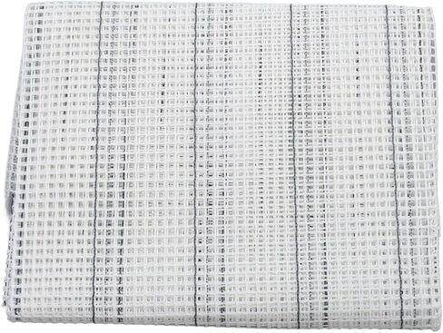 Rug Mesh Canvas Sheets, DIY Mesh Rug Making Canvas Latch Hook Yarn Rug Hooking Mesh for Embroidery Knit Crochet Projects (50 * 100cm) in Saudi Arabia
