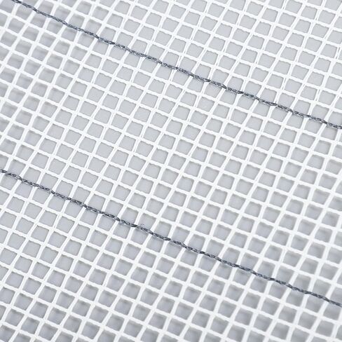 Rug Mesh Canvas Sheets, DIY Mesh Rug Making Canvas Latch Hook Yarn Rug Hooking Mesh for Embroidery Knit Crochet Projects (50 * 100cm) in Saudi Arabia