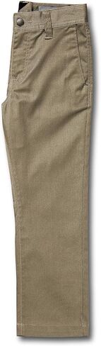 Volcom Boys' Frickin Modern Stretch Chino Pant (Big Boys & Little Boys Sizes), 4T, Black in Saudi Arabia