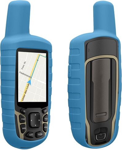 حافظة kwmobile متوافقة مع Garmin GPSMAP 65/62 / 62S / 62SC - نظام ملاحة GPS للهاتف غطاء واقٍ من السيليكون الناعم - أسود in Kuwait