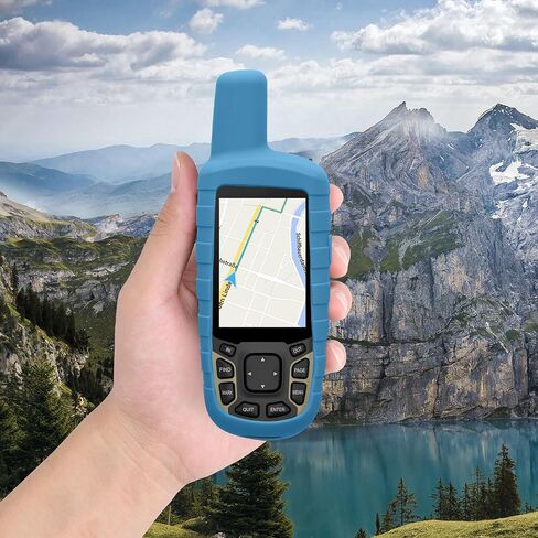 حافظة kwmobile متوافقة مع Garmin GPSMAP 65/62 / 62S / 62SC - نظام ملاحة GPS للهاتف غطاء واقٍ من السيليكون الناعم - أسود in Kuwait