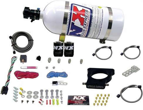 Nitrous Express 20935-10 78mm EFI Nitrous Kit with 3-Blot Plate for GM LS Engine in Saudi Arabia