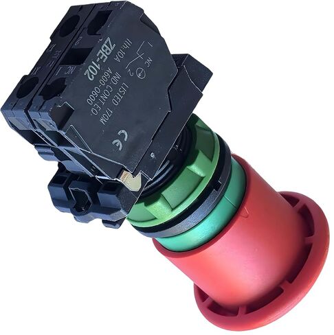 Skyjack زر التوقف في حالات الطوارئ 194749 SJ194749 لرفع المقص SJIII3215 SJII3219 SJIII3220 E-Stop مجموعة مفاتيح تناسب مصاعد Skyjack المتعددة in Saudi Arabia