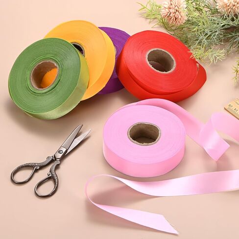 M METERXITY 1-Pack Extra Wide Single Fold Bias Tape, 1 Inch x 55 Yards Satin Bias Tape for Sewing/Seaming/Quilting/Hemming/DIY Crafts/Quilt Binding [Purple] in Saudi Arabia