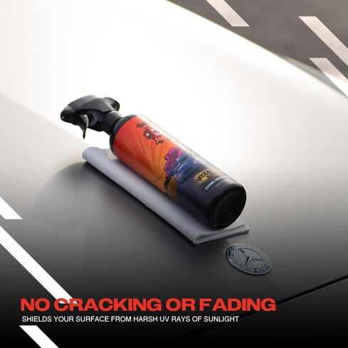 Tinybot Ceramic Protection Spray Stealth Edition - لمسة نهائية غير لامعة وساتانية - آمنة لجميع المركبات - غلاف الفينيل، PPF، الطلاء - مسعور، حماية من الأشعة فوق البنفسجية، خالي من الخطوط، النعومة، مضاد للكهرباء الساكنة - 16.9 أونصة in Kuwait