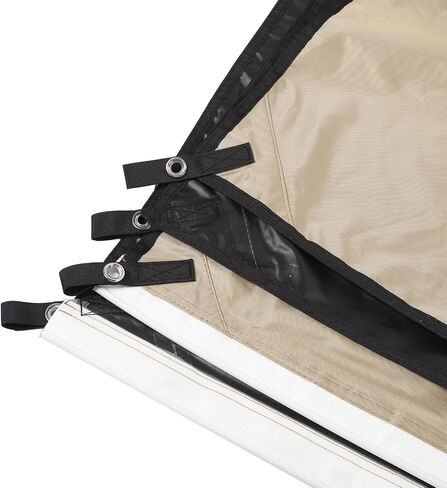 Acouto Retractable Car Side Awning Car Awning Waterproofing + Multipurpose Portable Canopy SUV Camping Truck Vehicle SUV Truck Tailgate Camping (Gray) in Saudi Arabia