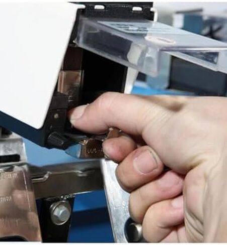 106 Auto Electric Stapler Automatic Saddle Binder Machine, Duty Flat and Saddle Stitching Binding Machine,Binding Thickness 2-30 Sheet in Saudi Arabia