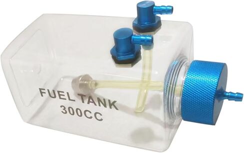 RC Tank, Transparent, 300CC, Universal Fit, RC Airplane, PP, Hobby RC Vehicle Engine Systems and Parts in Saudi Arabia