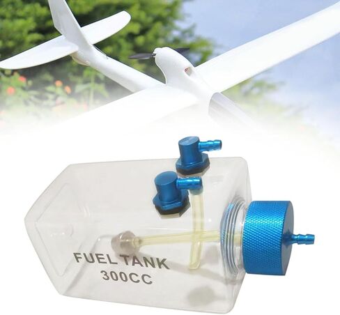 RC Tank, Transparent, 300CC, Universal Fit, RC Airplane, PP, Hobby RC Vehicle Engine Systems and Parts in Saudi Arabia