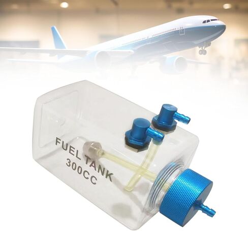 RC Tank, Transparent, 300CC, Universal Fit, RC Airplane, PP, Hobby RC Vehicle Engine Systems and Parts in Saudi Arabia