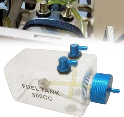 RC Tank, Transparent, 300CC, Universal Fit, RC Airplane, PP, Hobby RC Vehicle Engine Systems and Parts in Saudi Arabia