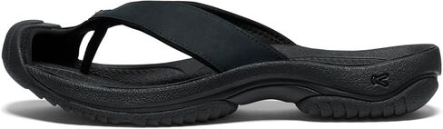 KEEN Women's Waimea H2 Toe Protecting Flip-Flops, Alloy/Black, 10 in Saudi Arabia