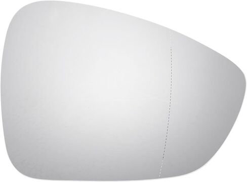 Motoforti 1 Pc Right Side Wing Mirror Glass Hyperbolic Curvature for Citroen C3 Aircross 2017-2023 in Saudi Arabia