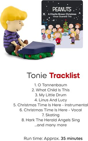 Tonies Peanuts: A Charlie Brown Christmas (Vince Guaraldi Trio) Audio Toy Figurine in Saudi Arabia