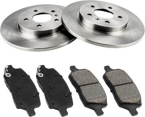 Torchbeam Rear Brake Kit, 11.81" Brake Rotors Ceramic Brake Pads Compatible for 2005 Chevrolet Uplander, 2005 Buick Terraza, 2005 Pontiac Montana 3.5L, 2005 Saturn Relay in Saudi Arabia