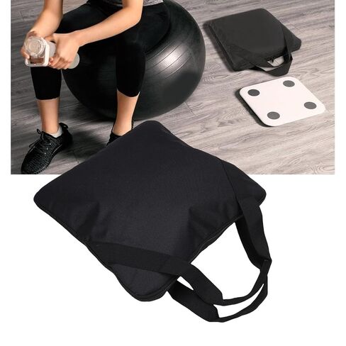 HURRISE 13.5 x 13.5 in Carrying Bag for Body Composition Monitor Scale, Storage Case for Travel Scale, Monitor Scale Travel Storage Case with Reinforced Handle (Black) in Saudi Arabia