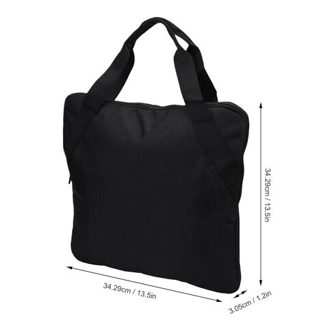 HURRISE 13.5 x 13.5 in Carrying Bag for Body Composition Monitor Scale, Storage Case for Travel Scale, Monitor Scale Travel Storage Case with Reinforced Handle (Black) in Saudi Arabia