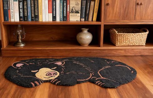 EZ.enjoy سجادة شتوية لعائلة رجل الثلج بخطاف يدوي مقاس 28.5 × 17 بوصة لديكور المنزل في العطلات وأعياد الميلاد in Kuwait