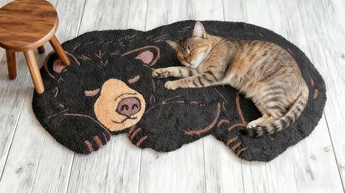 EZ.enjoy سجادة شتوية لعائلة رجل الثلج بخطاف يدوي مقاس 28.5 × 17 بوصة لديكور المنزل في العطلات وأعياد الميلاد in Kuwait