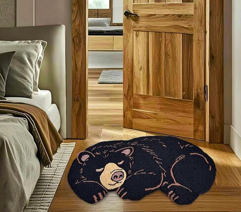 EZ.enjoy سجادة شتوية لعائلة رجل الثلج بخطاف يدوي مقاس 28.5 × 17 بوصة لديكور المنزل في العطلات وأعياد الميلاد in Kuwait