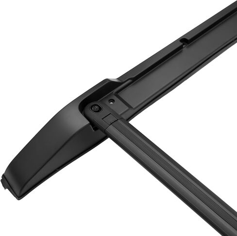 Scitoo Roof Rack Cross Bars Side Rails Baggage Carrier for Toyota Highlander 2008-2013 Black 2 Pcs Roof Top Rack Luggage Carrier in Saudi Arabia
