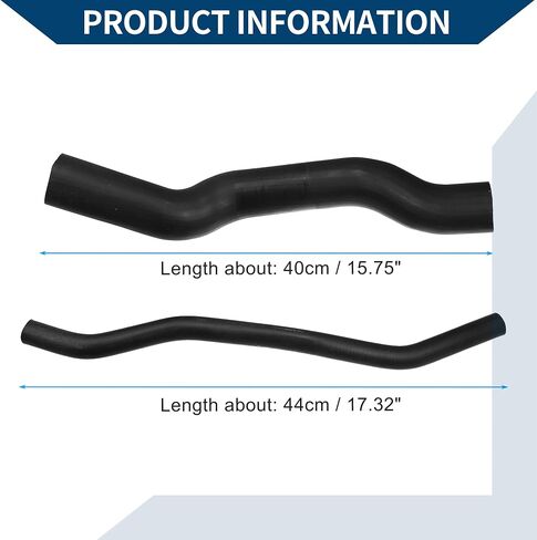 No.52000623 Fuel Fill and Vent Hose Kit for Jeep Cherokee XJ 1984-1996/ Inner/Durable Metal Plastic/ 1 Set Black in Saudi Arabia