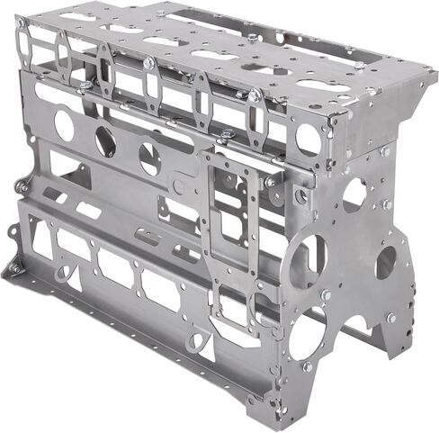 SoloSwap Cummins 6BT 5.9L 12V Mock Up Engine Block, Steel Construction, Compatible with 1989-2002 Dodge Ram, Accepts All 12V/24V Heads, Easy Assembly & Lightweight in Saudi Arabia