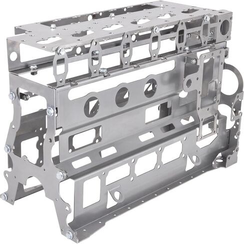 SoloSwap Cummins 6BT 5.9L 12V Mock Up Engine Block, Steel Construction, Compatible with 1989-2002 Dodge Ram, Accepts All 12V/24V Heads, Easy Assembly & Lightweight in Saudi Arabia